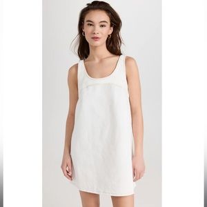 FRAME Micro Flare Denim Dress